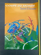 Affiche football etienne d'occasion  Saint-Sever