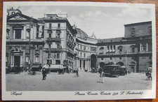 Cartolina napoli animata usato  L Aquila