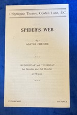 Cripplegate theatre programme for sale  LONDON