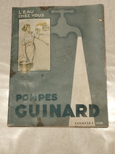 Dépliant pompes guinard d'occasion  Saint-Léonard-de-Noblat