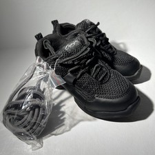 Tênis Capezio DS11 Fierce Dance – Preto – Tamanho EUA 1.5 / UE 33 , usado comprar usado  Enviando para Brazil