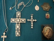 Collane vintage bigiotteria usato  Roma