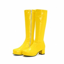 Usado, Botas femininas retrô altura do joelho femininas modernas extravagantes vintage 1950S 60S 70S comprar usado  Enviando para Brazil
