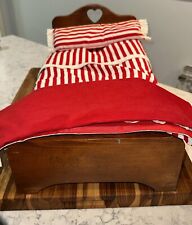 Wooden doll bed for sale  North Wales