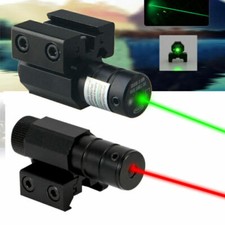 Usado, Mira laser ponto verde vermelho caça para rifle trilho Picatinny montagem 11-20mm comprar usado  Enviando para Brazil