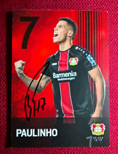 Original-Autogramm von Paulinho, Farbbild-Karte, Postkartengröße comprar usado  Enviando para Brazil