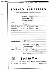 Tornio saimp 155 usato  San Giuliano Terme