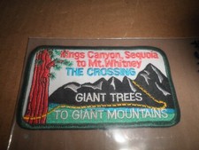 Ótimo remendo de tecido original antigo Sequoia - Kings Canyon National Parks, usado comprar usado  Enviando para Brazil