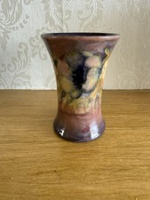 Moorcroft pansy vase for sale  SHEFFIELD
