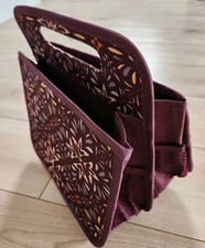Bolsa tote de transporte Thirty-One Double Duty Caddy roxa organizadora multiuso comprar usado  Enviando para Brazil