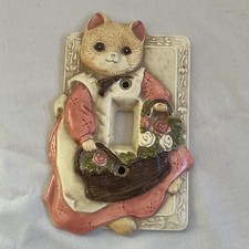 cat kitten light switch cover for sale  Saint Maries