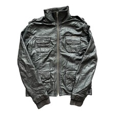 Men superdry leather for sale  BIRMINGHAM
