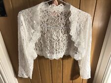 Wedding shrug cover for sale  IPSWICH