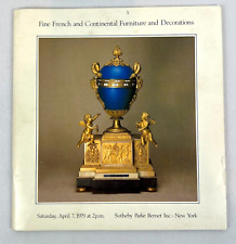 Usado, Sotheby Parke Bernet Auction Catalog Fine French Furniture & Decor 1979 New York segunda mano  Embacar hacia Argentina