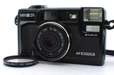 [QUASE PERFEITO] MINOLTA Hi-Matic AF2-MD Câmera de Filme Preta Point & Shoot Do Japão, usado comprar usado  Enviando para Brazil