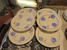 Anciennes assiettes plates d'occasion  Saint-Aigulin