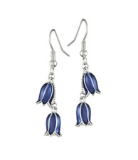 Bluebell enamel silvertone for sale  Brooksville