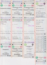 Fahrkarten bahn dresden gebraucht kaufen  Deutschland