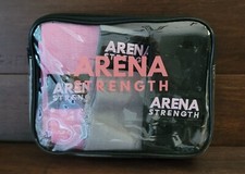 Arena Strength Workout Guide tecido resistência faixas de exercício e bolsa com zíper comprar usado  Enviando para Brazil