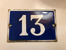 Plaque émaillée chiffre d'occasion  Villefranche-sur-Saône