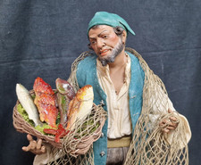 Presepe napoletano pescivendol usato  Napoli