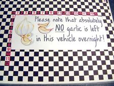 Comedy garlic glass for sale  BEWDLEY