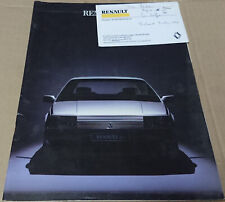 Catalogue publicitaire renault d'occasion  Châteauneuf-sur-Sarthe