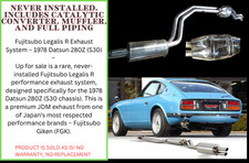 Fujitsubo legalis exhaust for sale  Victoria
