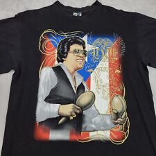 Camisa Hector Lavoe Masculina Extra Grande Preta Porto Rico Salsa Cantante Adulto comprar usado  Enviando para Brazil
