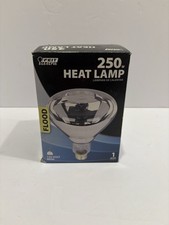 Usado, Lâmpada de calor infravermelha elétrica Feit branca macia 250W 120V 250R40/1/HDRP comprar usado  Enviando para Brazil