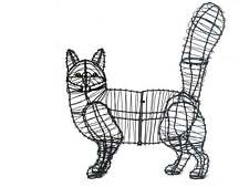 Topiary cat walking for sale  LYMINGTON