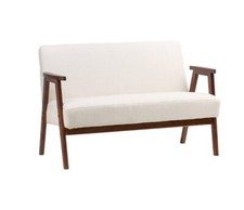 Cream seater sofa for sale  WATFORD