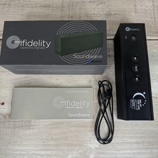 Alto-falante iFidelity Soundwave Bluetooth, saída USB/linha com caixa testada comprar usado Alto-falante iFidelity Soundwave Bluetooth, saída USB/linha com caixa testada comprar usado  Enviando para Brazil