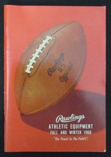 1960 Rawlings catálogo de equipamentos esportivos outono e inverno 193505 comprar usado  Enviando para Brazil