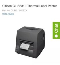 Citizen s631 label for sale  SWADLINCOTE