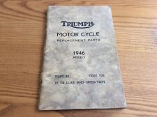Vintage triumph motorbike for sale  FAREHAM