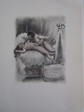 Curiosa gravure érotique d'occasion  Les Arcs