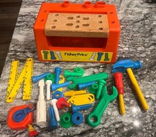 BANCO DE TRABALHO VINTAGE FISH PRICE #927 MADEIRA E PLÁSTICO COM FERRAMENTAS E ACESSÓRIOS comprar usado BANCO DE TRABALHO VINTAGE FISH PRICE #927 MADEIRA E PLÁSTICO COM FERRAMENTAS E ACESSÓRIOS comprar usado  Enviando para Brazil