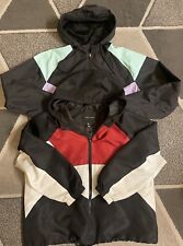 Hooded windbreaker jackets for sale  BATLEY