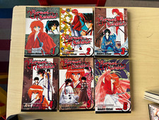 Rurouni Kenshin Manga Lot 1-13 Softcover Books Nobuhiro Watsuki English comprar usado  Enviando para Brazil