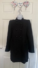 Zara black military for sale  NEW ROMNEY