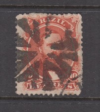 Brasil - 10r Emperor Dom Pedro II Edição (Usado) 1866 (CV $10) comprar usado  Enviando para Brazil