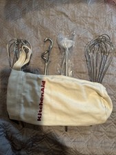 Pacote de acessórios/saco de armazenamento KITCHEN AID ganchos para massa, batedor, batedores 1 peça diversa comprar usado  Enviando para Brazil