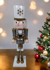 Christmas nutcracker silver for sale  BRIDGEND