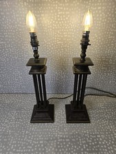 Pair vintage metal for sale  GAINSBOROUGH