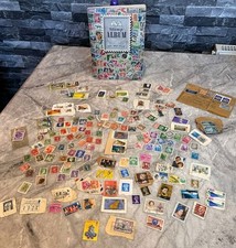 Colección/álbum de estampillas vintage grande constructor de colección mundial segunda mano  Embacar hacia Mexico