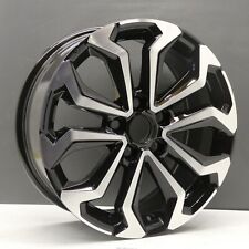 TOYOTA YARIS CROSS MK1 17" ARO DE RODA DE LIGA LEVE CORTE DIAMANTE PRETO CMS1107 GENUÍNO X1, usado comprar usado  Enviando para Brazil