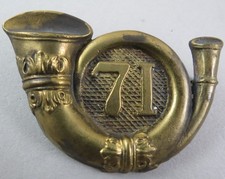 Military brass glengarry for sale  LONDON