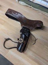 Cowboy leather holster for sale  STREET