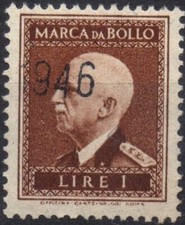 Italia luogotenenza 1945 usato  Firenze